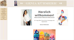 Desktop Screenshot of geniakuehmeier.com